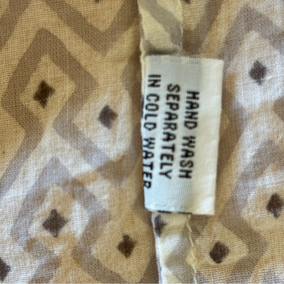 Roberta Roller Rabbit L Patterned Popover Women's Lightweight Cotton Top - Picture 7 of 13